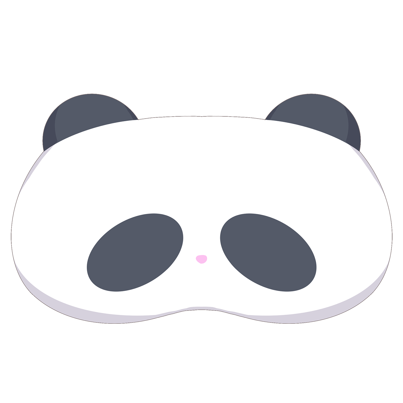 Vtuber向けフリー素材｜動物のアイマスクを持つ手のイラスト