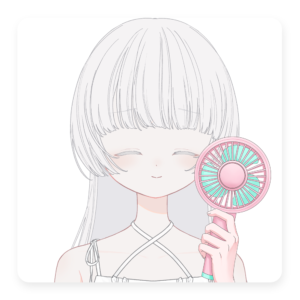Vtuber向けフリー素材｜ハンディファンを持つ手のイラスト